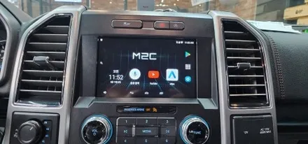 창원 포드F150 카존360어라운드뷰시즌5 + M2C 200A 안드로이드 조합 !