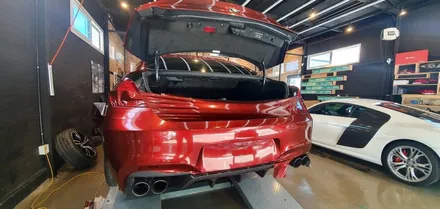 [창원]BMW M6 슈프림레드 TECK WRAP 전체랩핑 색을 입히다!