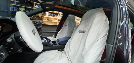 창원 포르쉐 카이엔쿠페 글라스틴트 슈어X 썬팅을 입히다!