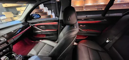 BMW 5시리즈 비노출 엠비언트 인스톨 이야기!
