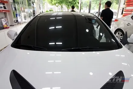 창원루마썬팅시공점 제네시스쿠페 380GT 전면썬팅시공