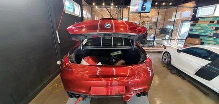 [창원]BMW M6 슈프림레드 TECK WRAP 전체랩핑 색을 입히다!