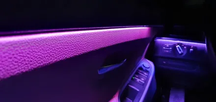 BMW 6시리즈  가변 엠비언트  실내LED튜닝으로 창원에서 분위기 업해보자!