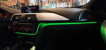 창원 BMW 3시리즈 DMX비노출엠비언트라이트 무드등 업그레이드 변신!