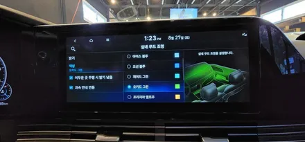 더뉴그랜져IG  순정엠비언트 그리고 터치공조기 옵션사양추가하기!