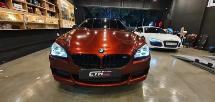 [창원]BMW M6 슈프림레드 TECK WRAP 전체랩핑 색을 입히다!