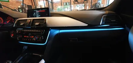 창원 BMW 3시리즈 DMX비노출엠비언트라이트 무드등 업그레이드 변신!