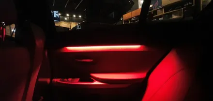 BMW 6시리즈  가변 엠비언트  실내LED튜닝으로 창원에서 분위기 업해보자!