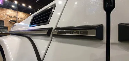 창원 벤츠 지바겐 63AMG 다이아몬드 화이트 전체랩핑을 입히다!