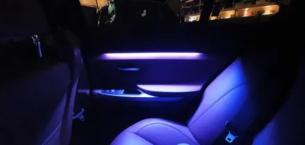 BMW 6시리즈  가변 엠비언트  실내LED튜닝으로 창원에서 분위기 업해보자!