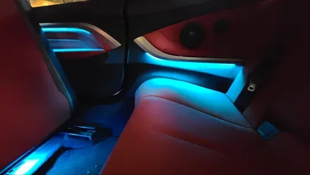 창원 마산 진해 BMW 4시리즈 컨버터블 실내 엠비언트 무드등 시공으로 실내조명업그레이드 하기!