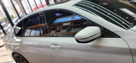 G30 BMW 5시리즈 윈도우몰딩 크롬죽이기  유광블랙 부분랩핑 하기!