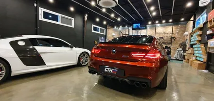 [창원]BMW M6 슈프림레드 TECK WRAP 전체랩핑 색을 입히다!