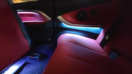 창원 마산 진해 BMW 4시리즈 컨버터블 실내 엠비언트 무드등 시공으로 실내조명업그레이드 하기!