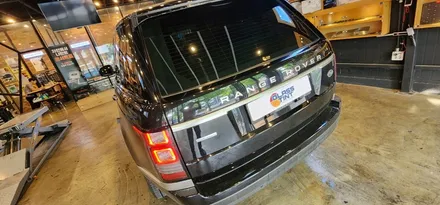레인지로버 노후된 출고썬팅제거후 글라스틴트 슈어X 필름을 입히면 생기는일! [창원썬팅,글라스틴트창원,신차패키지]