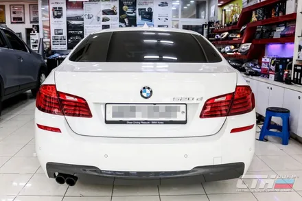 카 스킨 전면 그릴 랩핑은 창원 카톡하우스 BMW 520D 작업기