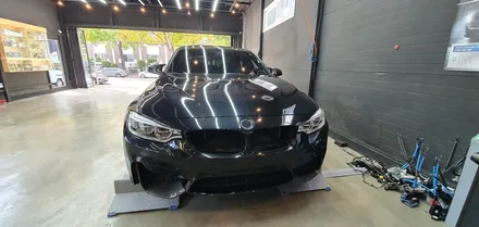 [창원]BMW F80 M3 라이트블루 전체랩핑시공을 하다