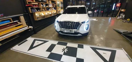 현대 펠리세이드 옴니뷰NS, 어라운드뷰,4륜조그다이얼 작업으로 편리하게 사용해보자!