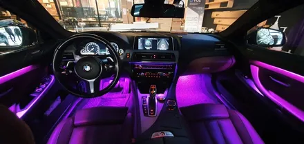 창원 BMW 640D 6시리즈   실내 비노출 엠비언트 튜닝! 광량업