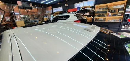벤츠CLS  유광블랙 3M 2080 루프스킨  랩핑으로 1마력 UP!