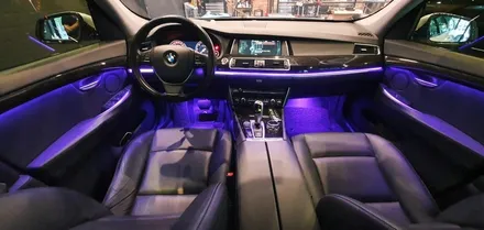창원 BMW 5GT  실내 엠비언트라이트 무드등 광량업그레이드하자
