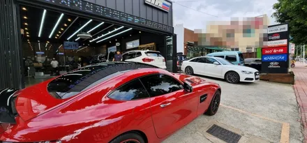 창원 벤츠 AMG GTS 루프스킨 랩핑 드레스업튜닝!