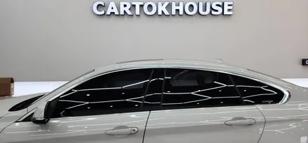BMW 4시리즈 실내카본랩핑 그리고 크롬죽이기 까지 드레스업튜닝!