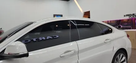 창원랩핑 실내카본WRAP & 크롬죽이기 BMW 4시리즈 그란쿠페!