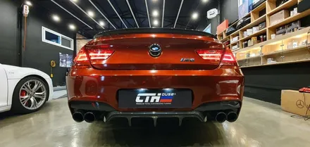 [창원]BMW M6 슈프림레드 TECK WRAP 전체랩핑 색을 입히다!