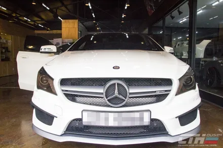 벤츠 CLA 45 AMG. 생활보호PPF. 라이트필름.