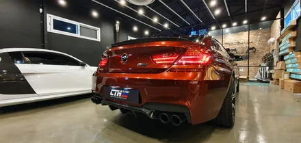 [창원]BMW M6 슈프림레드 TECK WRAP 전체랩핑 색을 입히다!