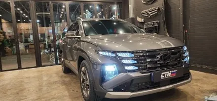 투싼 페이스리프트 실내 엠비언트 라이트 시공으로 분위기를 바꾸면!