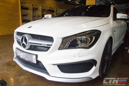 벤츠 CLA 45 AMG. 생활보호PPF. 라이트필름.