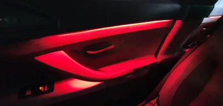 창원 BMW 640D 6시리즈   실내 비노출 엠비언트 튜닝! 광량업