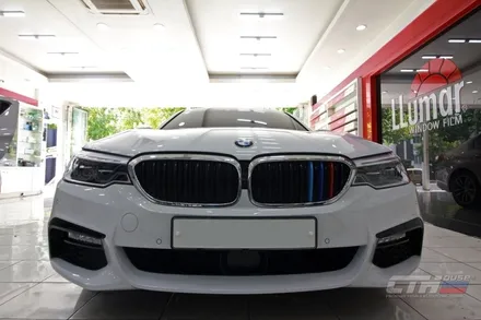 창원랩핑전문! 랩핑잘하는곳! BMW520D 부분랩핑시공