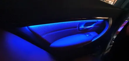 창원 BMW 3시리즈 DMX비노출엠비언트라이트 무드등 업그레이드 변신!