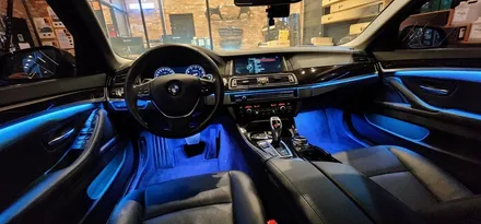 BMW 5시리즈 비노출 엠비언트 인스톨 이야기!