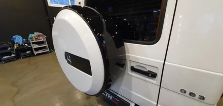 창원 벤츠 지바겐 63AMG 다이아몬드 화이트 전체랩핑을 입히다!