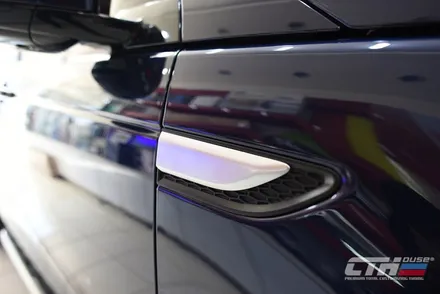 랜드로버 디스커버리 부분랩핑. 창원 랩핑 전문업체.