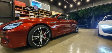 [창원]BMW M6 슈프림레드 TECK WRAP 전체랩핑 색을 입히다!