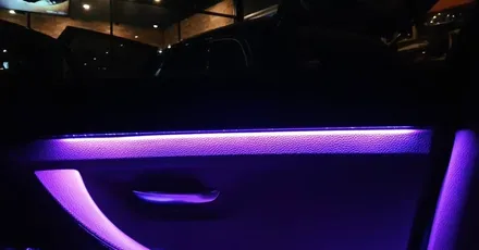 BMW 6시리즈  가변 엠비언트  실내LED튜닝으로 창원에서 분위기 업해보자!