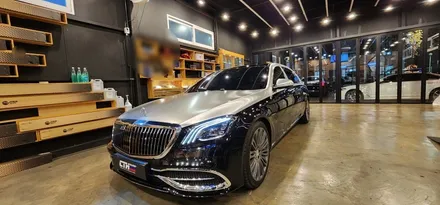 창원 벤츠 마이바흐 듀오톤 투톤랩핑으로 고급스러움을 더하다