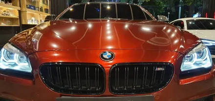 [창원]BMW M6 슈프림레드 TECK WRAP 전체랩핑 색을 입히다!