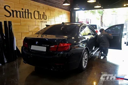 BMW520D 실내랩핑(wrapping) 창원랩핑잘하는곳
