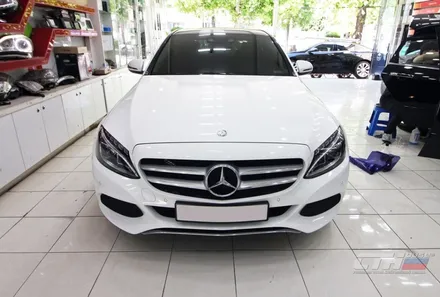 벤츠 C200 앞범퍼 후지야마리펠가드PPF 시공