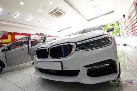 창원랩핑전문! 랩핑잘하는곳! BMW520D 부분랩핑시공