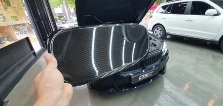 창원 그릴 퍼포먼스 리얼카본랩핑 BMW G30 520D