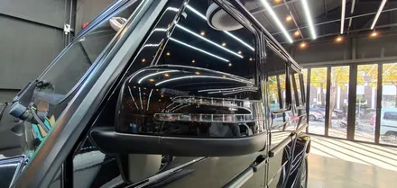 창원 벤츠 지바겐 63AMG 다이아몬드 화이트 전체랩핑을 입히다!
