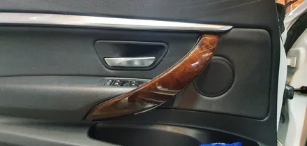 BMW 3GT 블랙브러쉬 실내랩핑 시공하기!