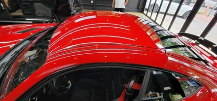 창원 벤츠 AMG GTS 루프스킨 랩핑 드레스업튜닝!